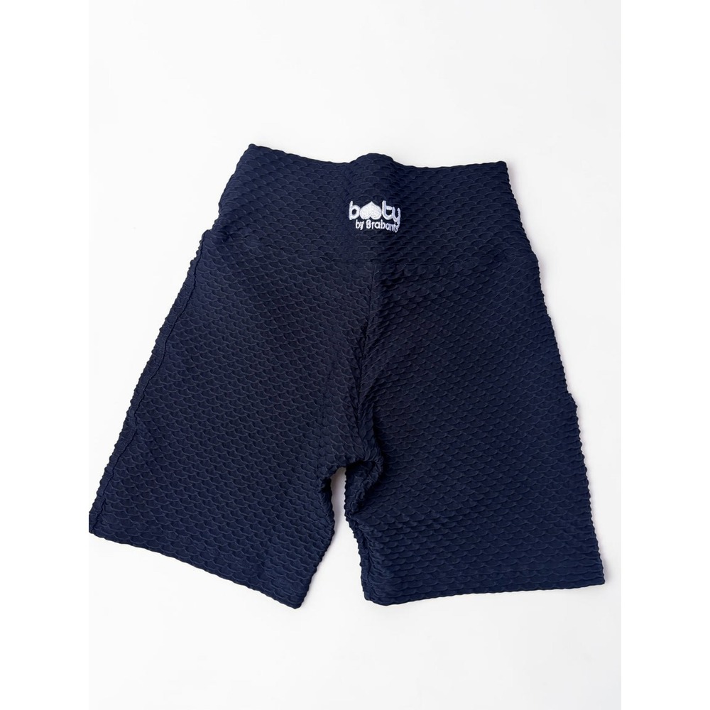 Booty by Brabants Biker Shorts Black One Size Honeycomb Athletic
